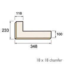 Load image into Gallery viewer, Chamfered Quoin - Plan