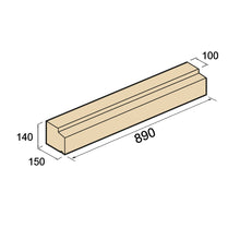 Load image into Gallery viewer, String Course - Cill Section