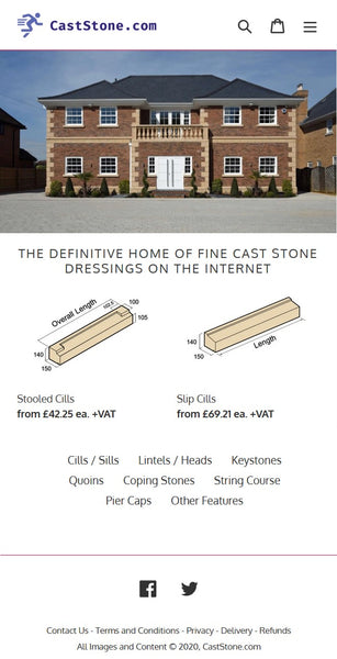 CastStone.com - New Online Store Goes Live