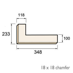 Chamfered Quoin - Plan